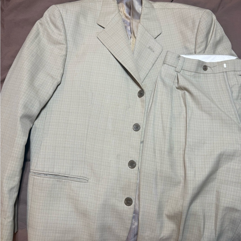 FUBU Classic Beige Suit